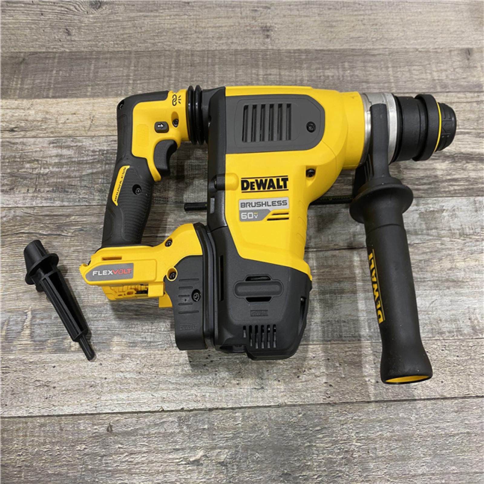 AS-IS DEWALT FLEXVOLT 60V MAX Cordless 1-1/4 in. SDS Plus Rotary Hammer (Tool Only)