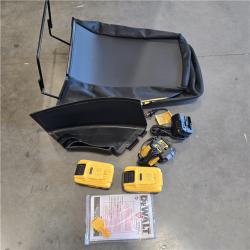 AS-IS  DeWalt 2X20V MAX DCMWP234U2 20 V Battery Lawn Mower Kit