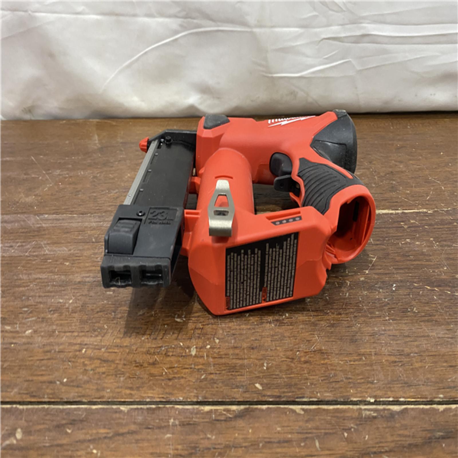 AS-IS  Milwaukee 2540-20 12V 23 Gauge Cordless Pin Nailer (Tool Only)