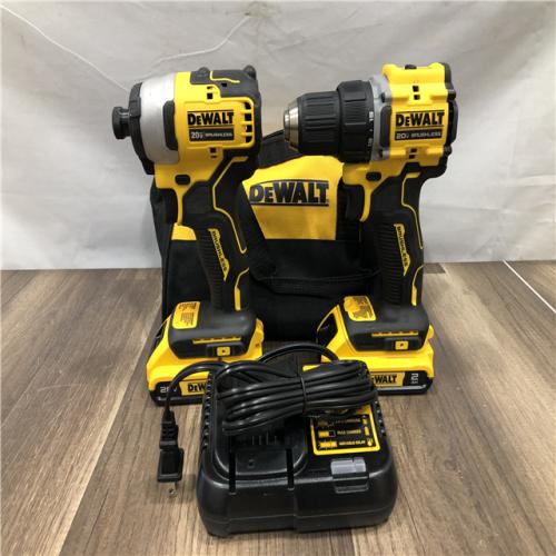 AS-IS DEWALT ATOMIC 20-Volt MAX Lithium-Ion Cordless Combo Kit