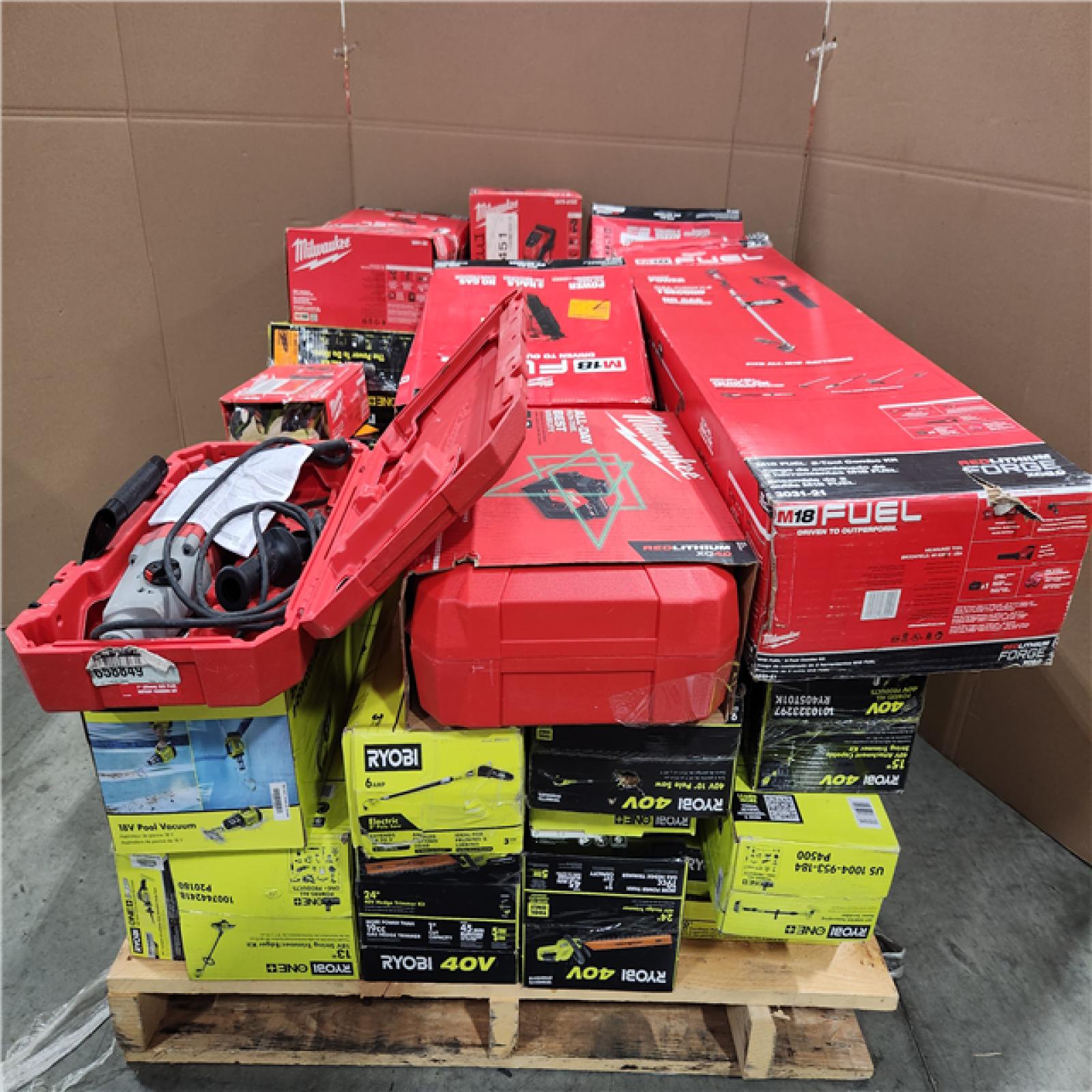 CALIFORNIA AS-IS TOOL PALLET
