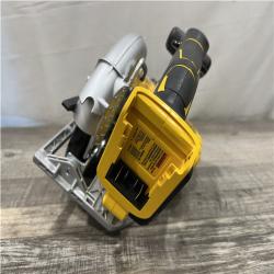 AS-IS DEWALT 20V MAX Cordless Brushless 6-1/2 in. Sidewinder Style Circular Saw (Tool Only)