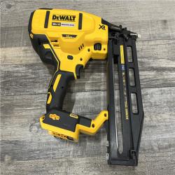 AS-IS DEWALT 20V MAX XR 16-Gauge Lithium-Ion Cordless Finish Nailer (Tool Only)