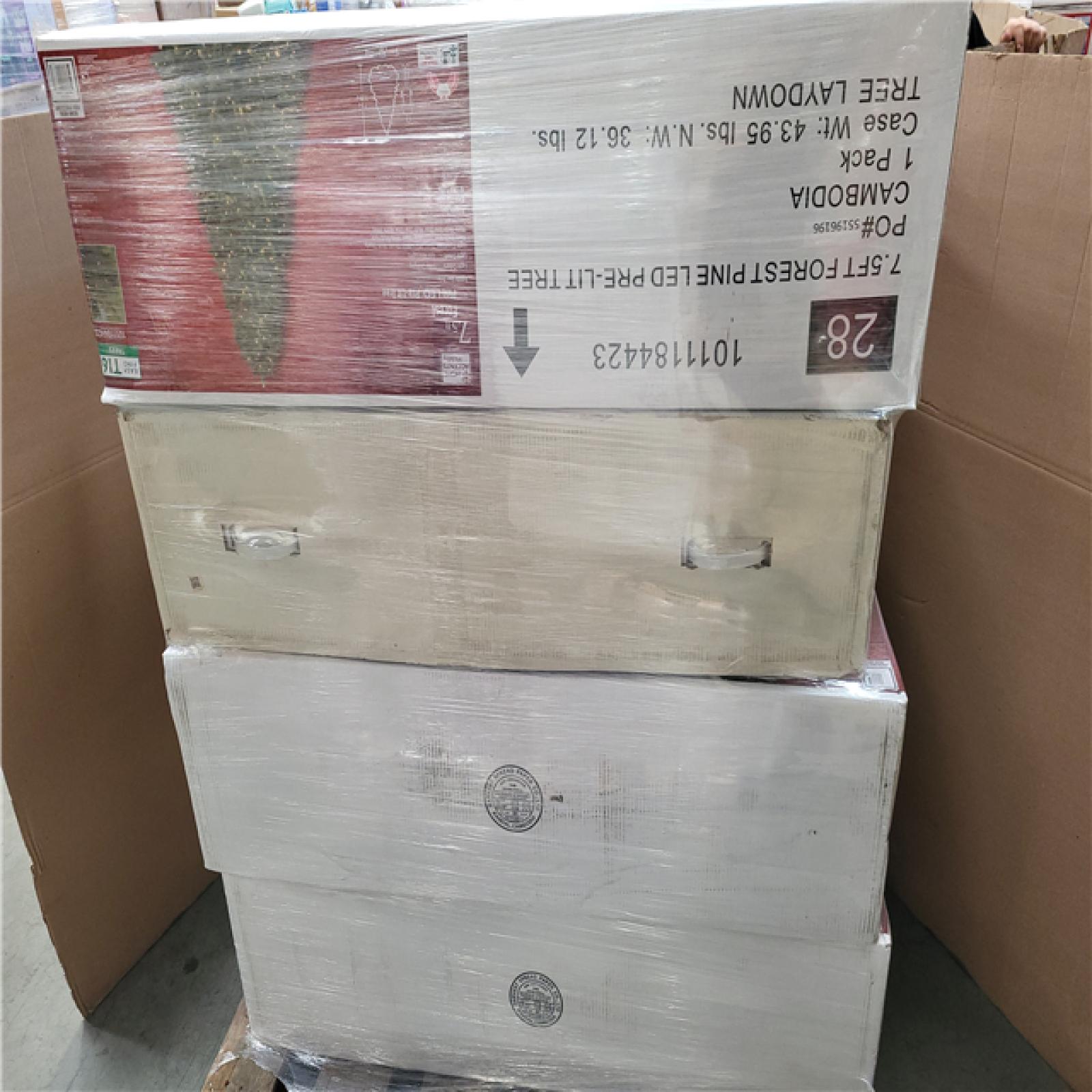 California AS-IS Holiday Pallet