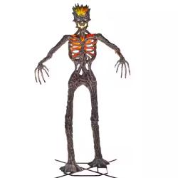DALLAS LOCATION - Home Accents Holiday 12.5 ft. Giant-Sized Inferno Deadwood Skeleton