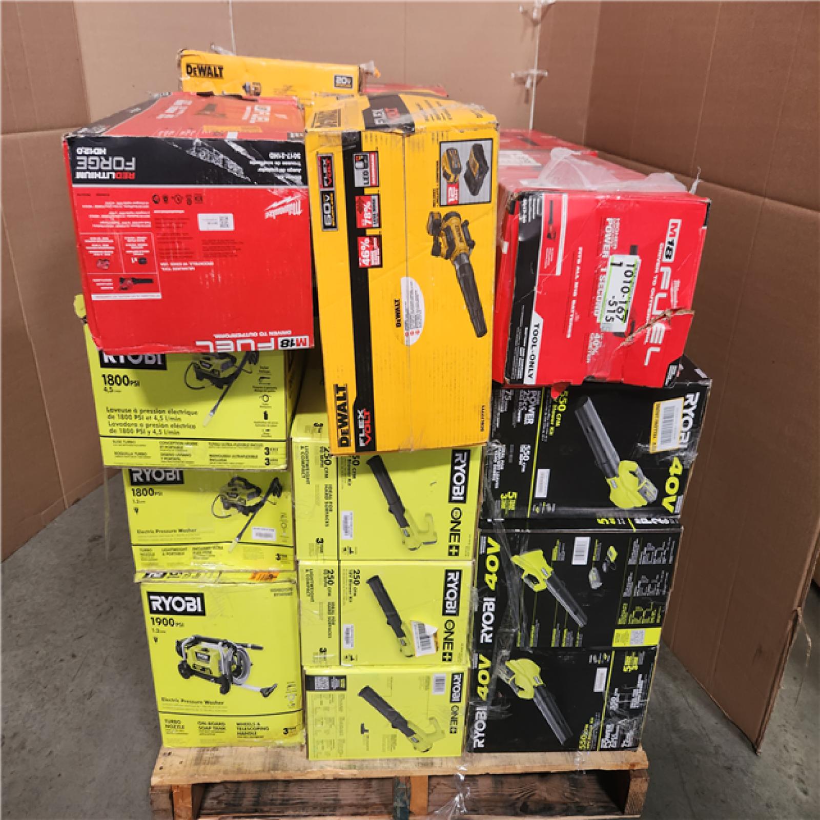 CALIFORNIA AS-IS TOOL PALLET