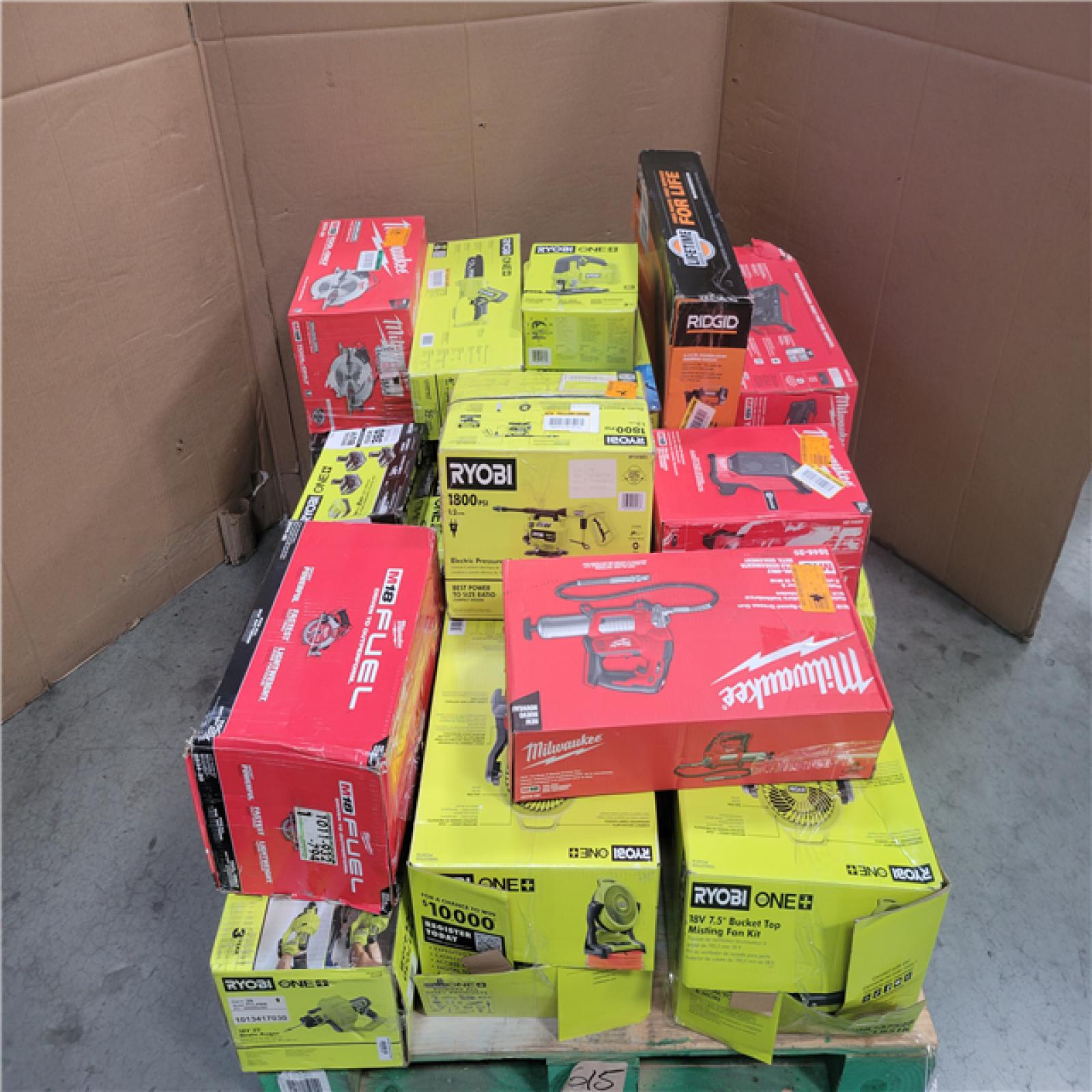 CALIFORNIA AS-IS TOOL PALLET