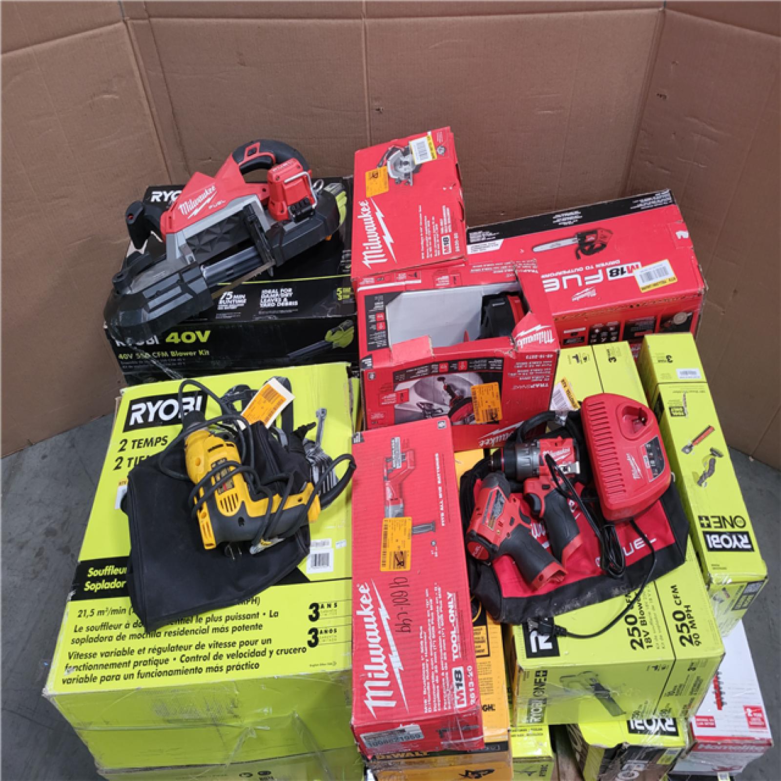 CALIFORNIA AS-IS TOOL PALLET