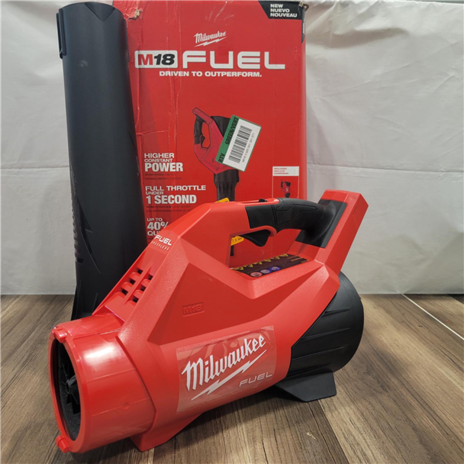 AS-IS Milwaukee M18 FUEL 120 MPH 500 CFM 18V Lithium-Ion Brushless Cordless Handheld Blower (Tool-Only)