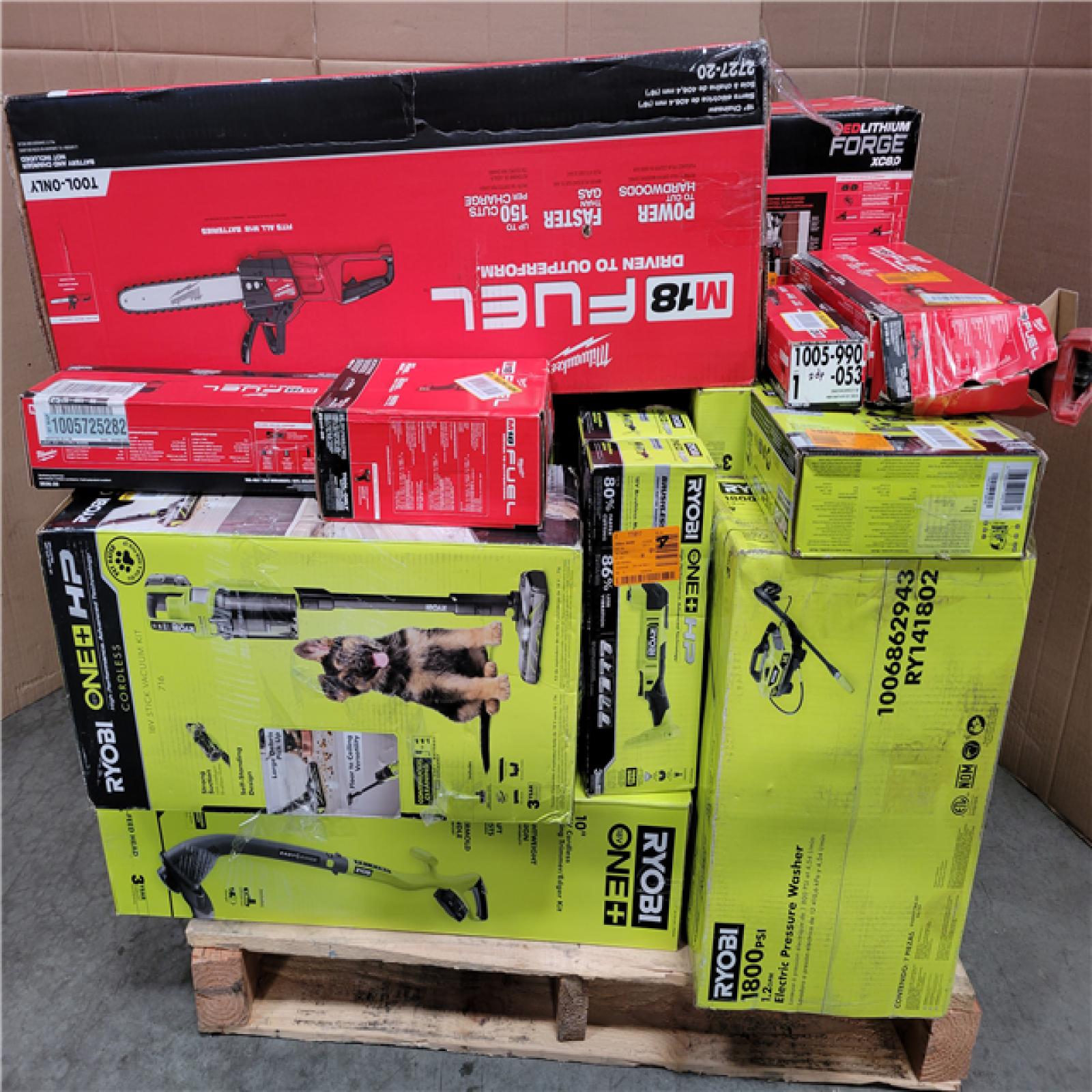 CALIFORNIA AS-IS TOOL PALLET