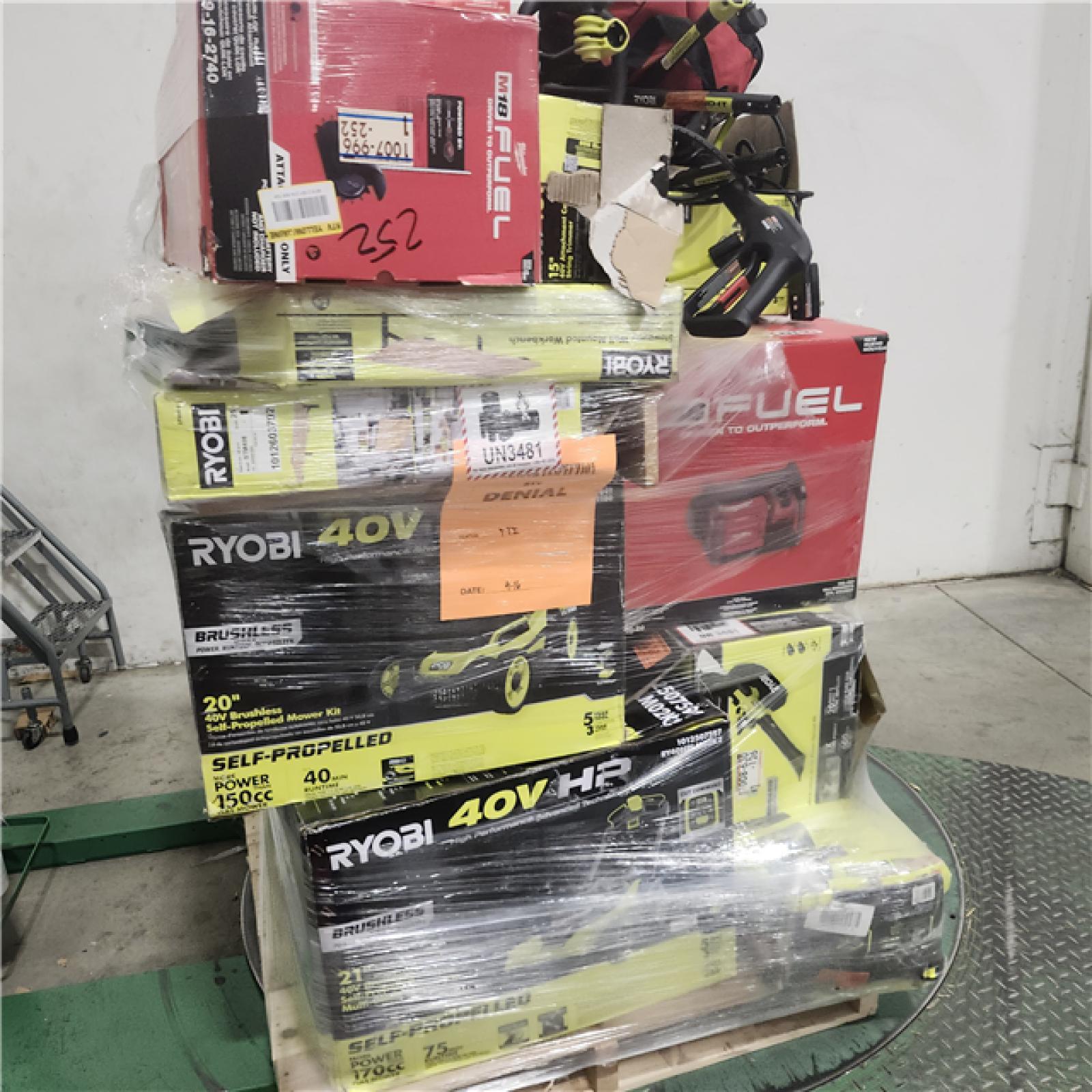 Dallas Location - As-Is Tool Pallet