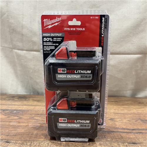 NEW M18 18-Volt Lithium-Ion High Output 6.0Ah Battery Pack (2-Pack)