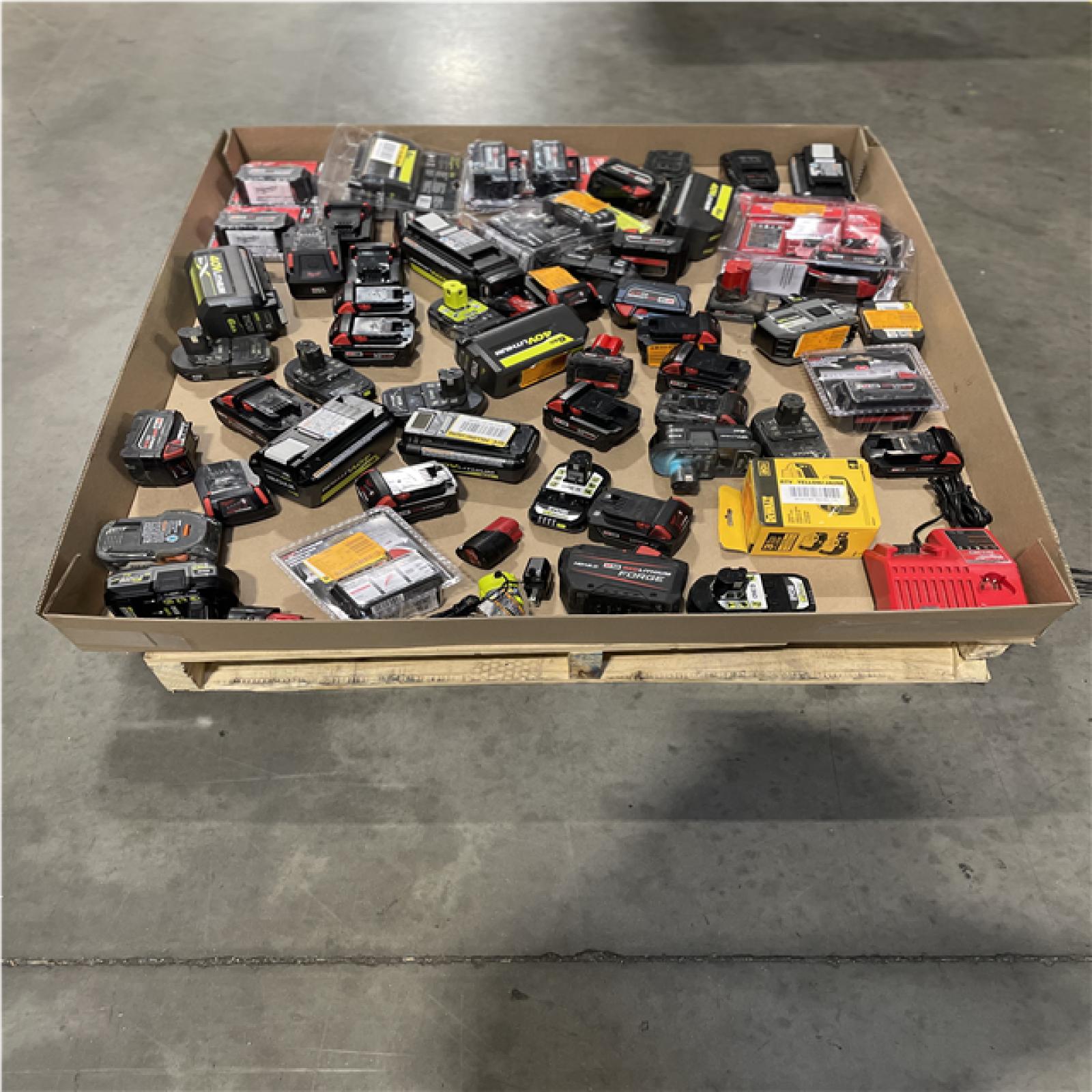 DALLAS LOCATION- AS-IS MIXED BATTERY PALLET 