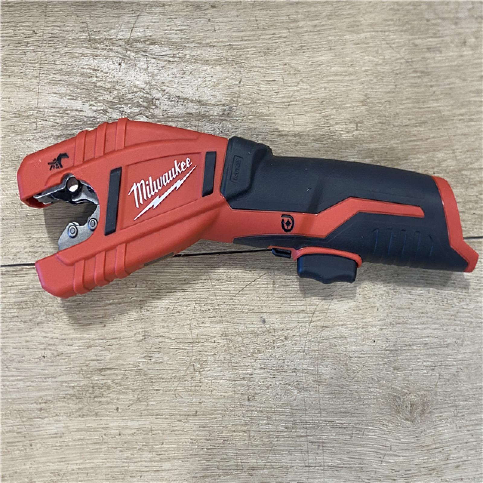 AS-IS Milwaukee 12V Lithium-Ion Cordless Copper Tubing Cutter (Tool-Only)