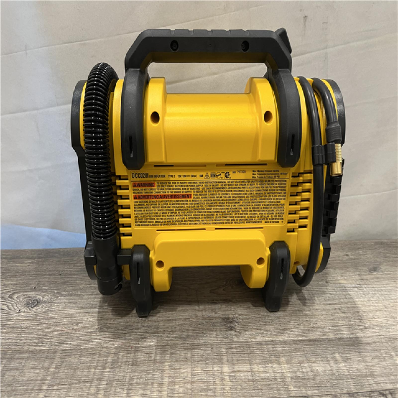 AS-IS DEWALT 20V MAX Cordless Electric Portable Inflator (Tool Only)