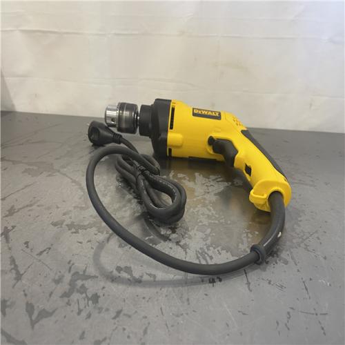 AS-IS- DEWALT 7.8 Amp Corded 1/2 in. Variable Speed Reversible Hammer Drill
