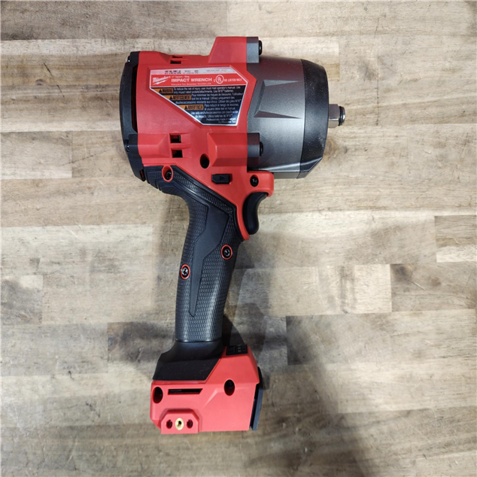 HOUSTON LOCATION - AS-IS Milwaukee M18 1/2 in. Cordless Brushless High Torque Impact Wrench Kit (Battery & Charger)