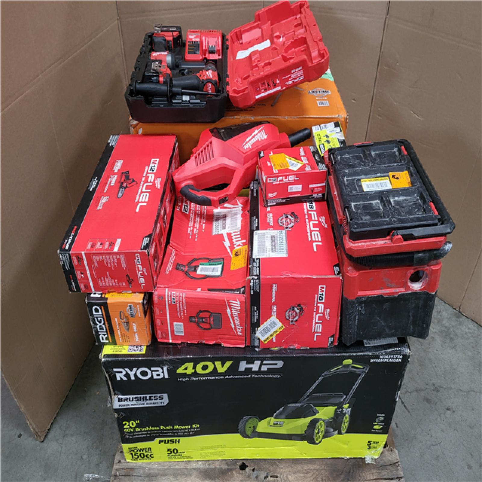 CALIFORNIA AS-IS TOOL PALLET