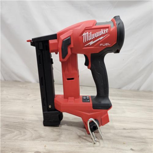 AS-IS Milwaukee FUEL 18-Volt Lithium-Ion Brushless Cordless 18-Gauge 1/4 in. Narrow Crown Stapler (Tool-Only)
