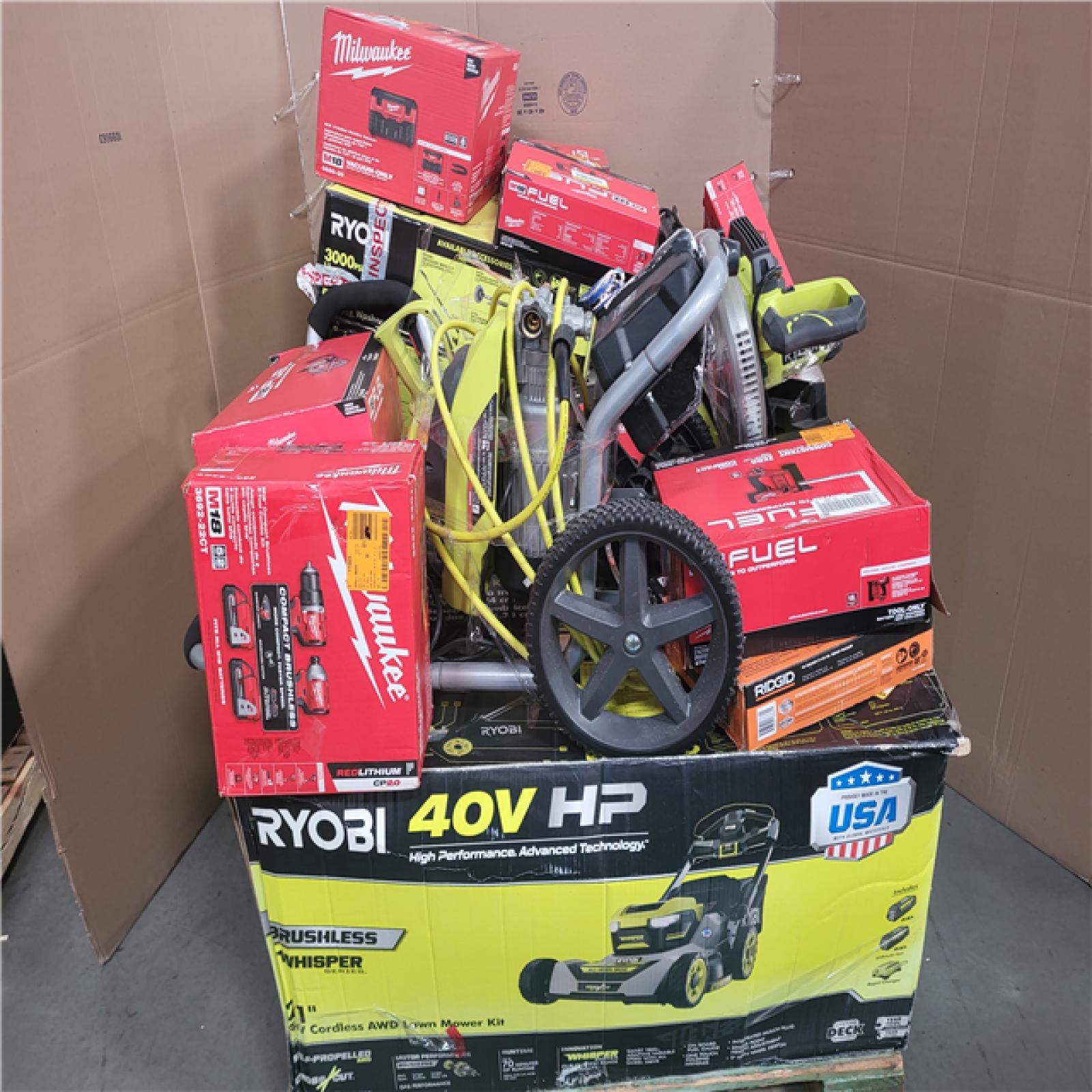 CALIFORNIA AS-IS TOOL PALLET