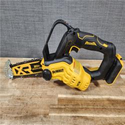 HOUSTON LOCATION - AS - IS DEWALT 20V MAX 8 in. Brushless Cordless Battery Powered Pruning Chainsaw (Tool Only)