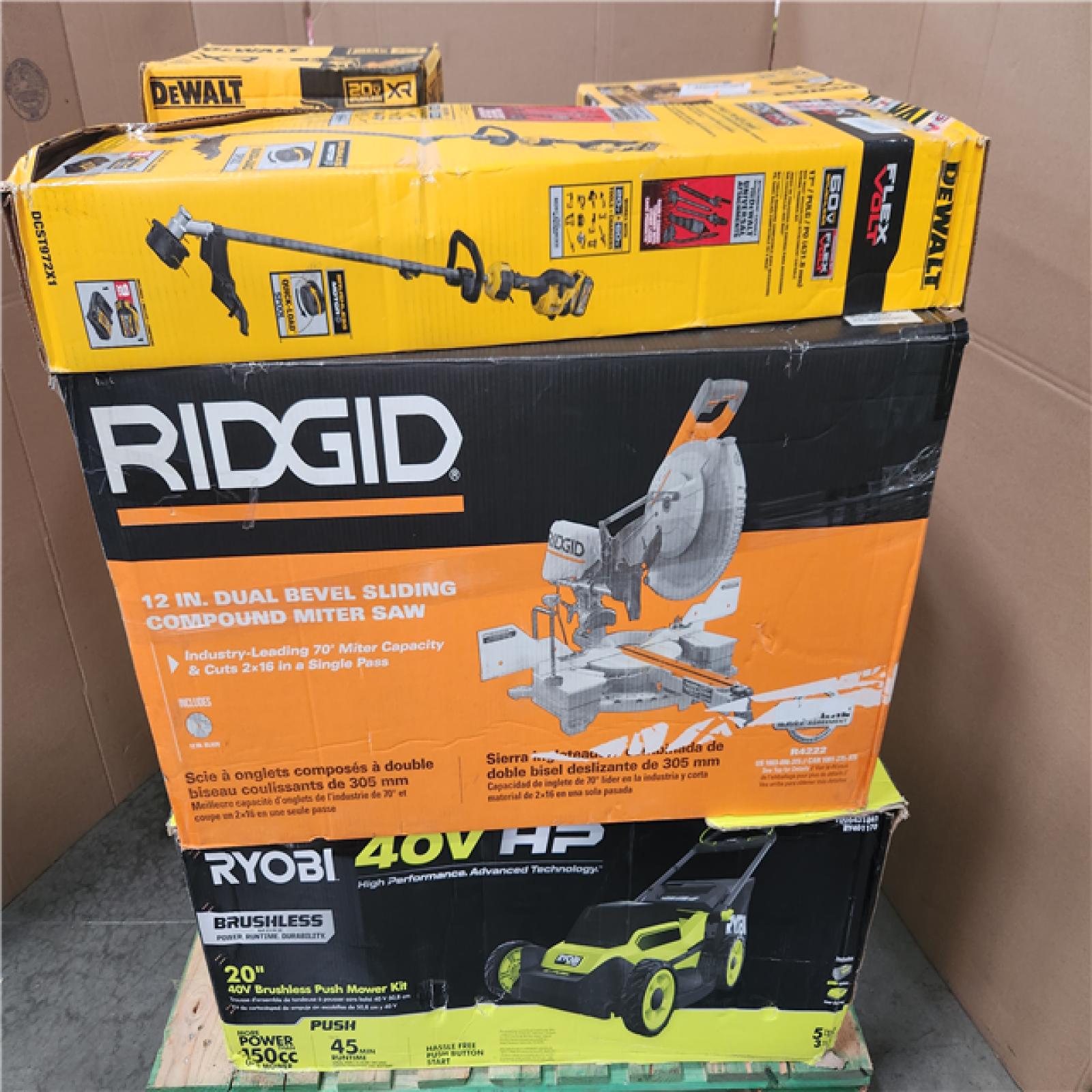 CALIFORNIA AS-IS TOOL PALLET
