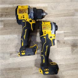 HOUSTON LOCATION - AS-IS DEWALT 2 TOOL COMBO KIT W/ (2) BATTERY & CHARGER