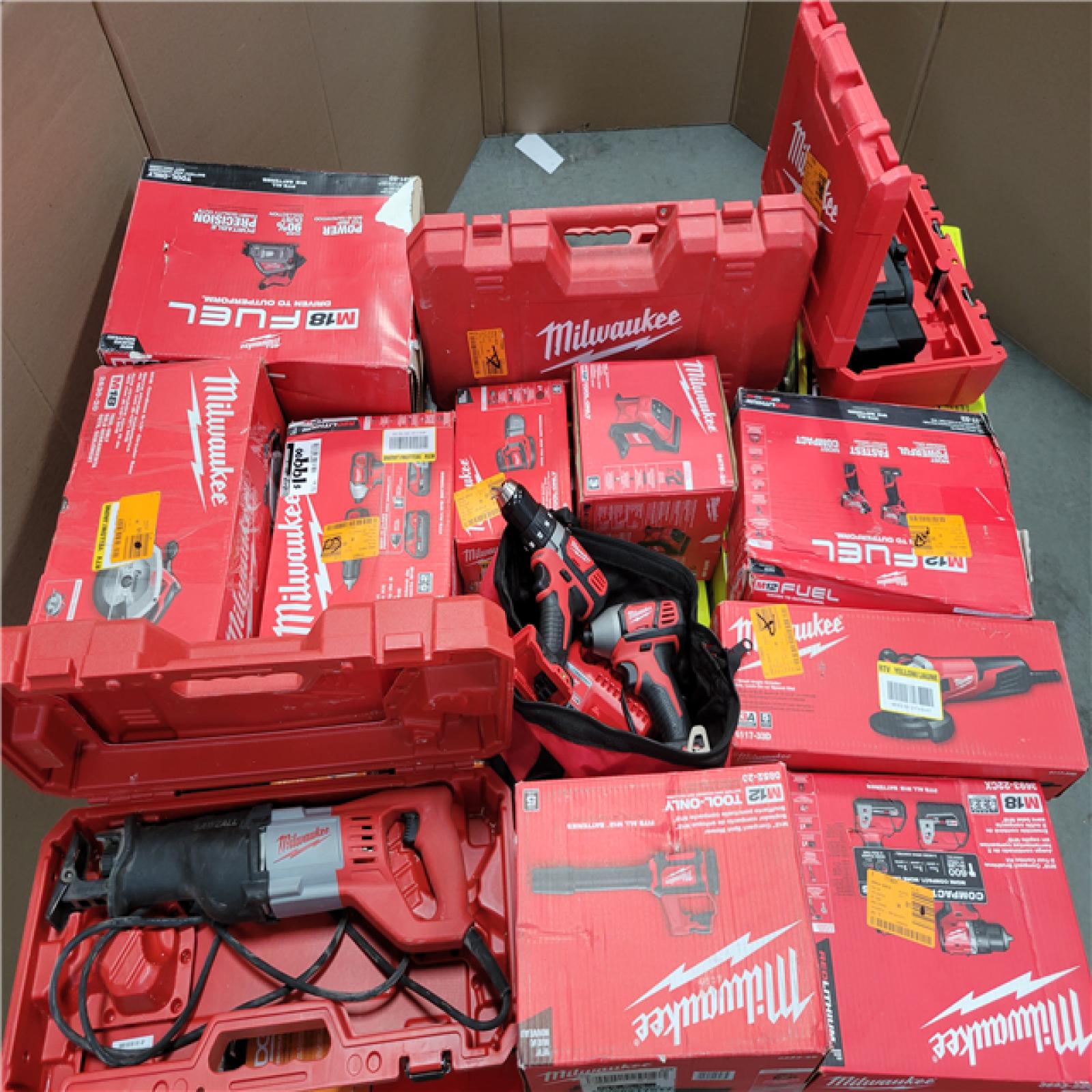 CALIFORNIA AS-IS TOOL PALLET
