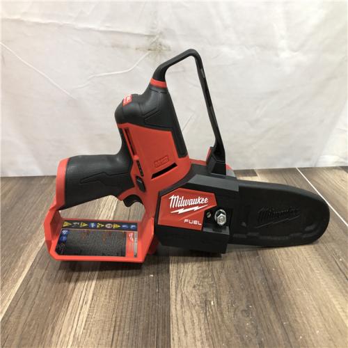 AS-IS Milwaukee FUEL 6 in. 12V Lithium-Ion Brushless Electric Cordless Battery Pruning Saw HATCHET (Tool-Only)