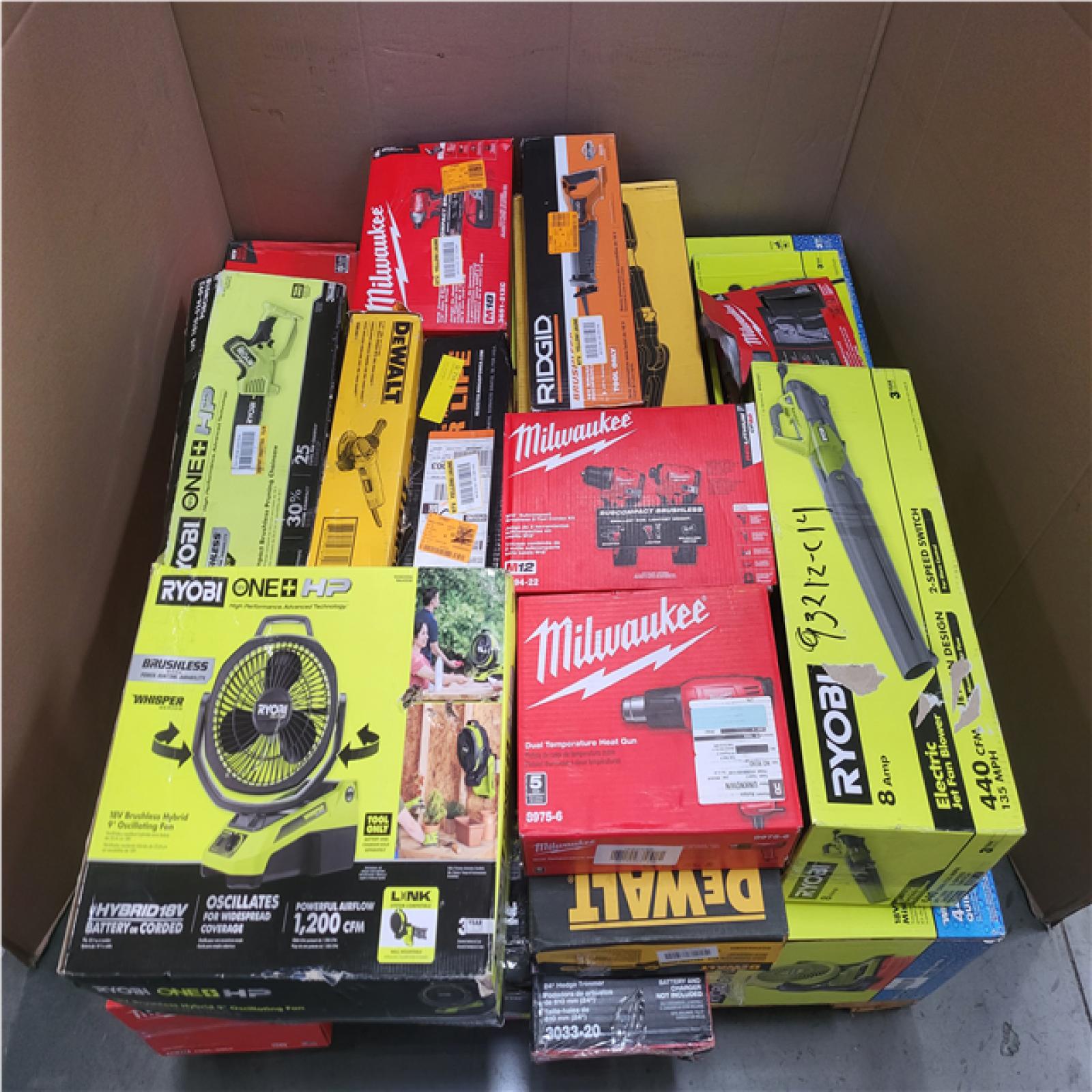 CALIFORNIA AS-IS TOOL PALLET