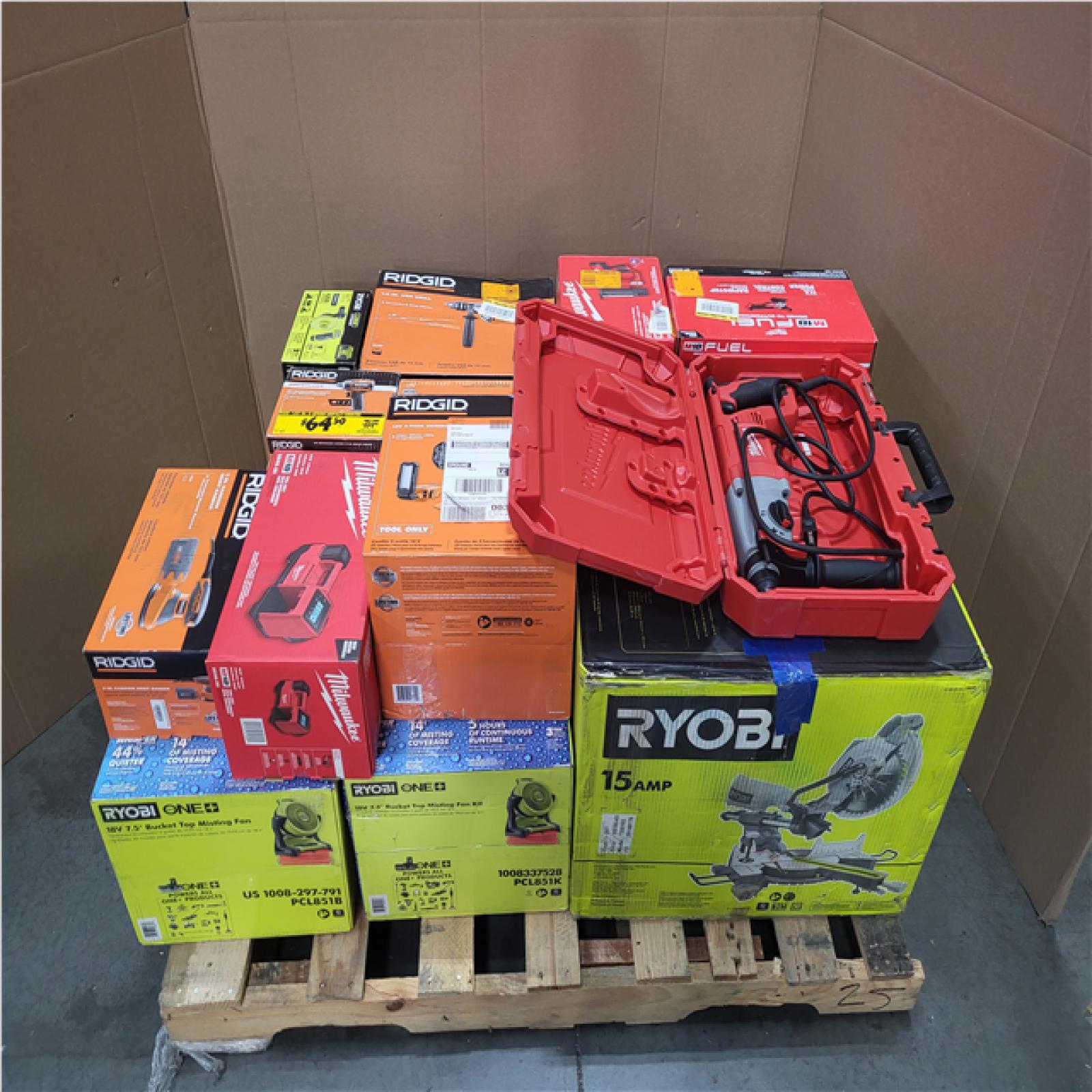 CALIFORNIA AS-IS TOOL PALLET