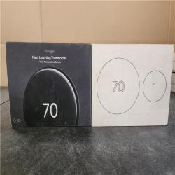 Phoenix AS-IS Google Nest Learning Thermostat (4th Gen) with Nest Temperature Sensor (2nd Gen) 2-Boxes
