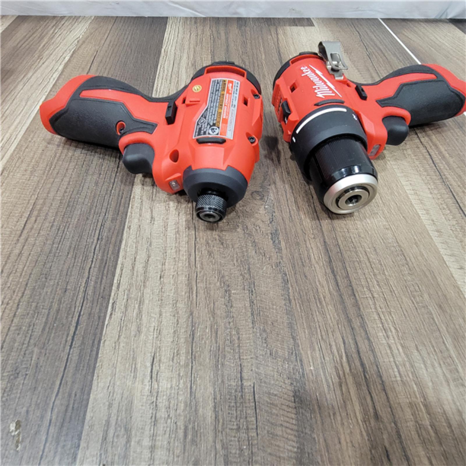 GOOD Milwaukee M12 12-Volt Lithium-Ion Brushless Cordless Subcompact Drill and Impact Driver Combo Kit W/2 Batteries and Bag (2-Tool)