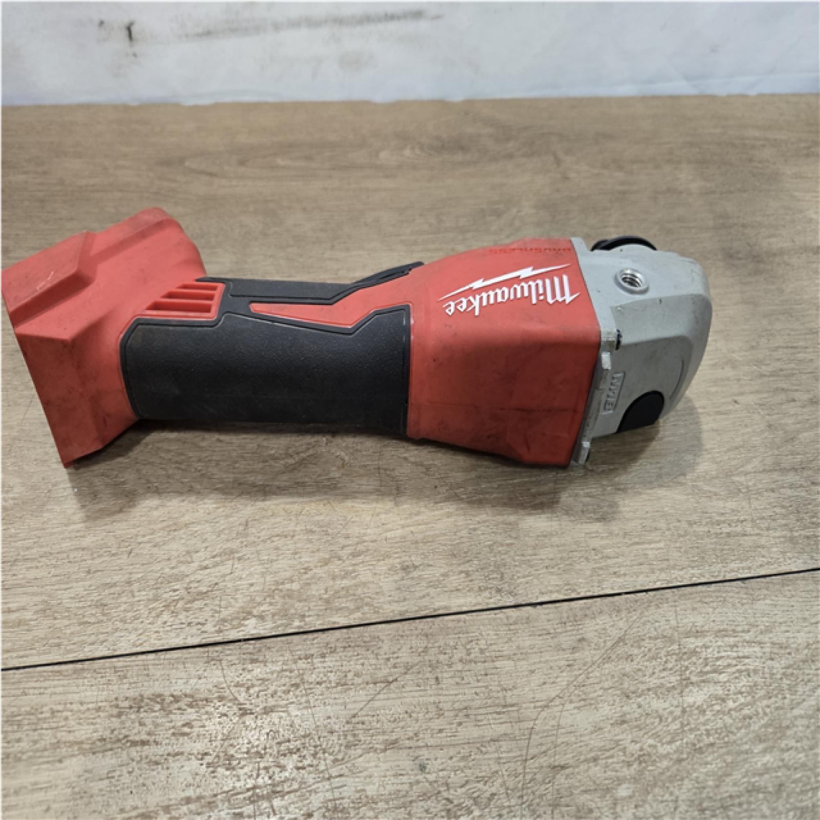 AS-IS Milwaukee 18V Lithium-Ion Brushless Cordless 4-1/2 in./5 in. Grinder w/Paddle Switch (Tool-Only)