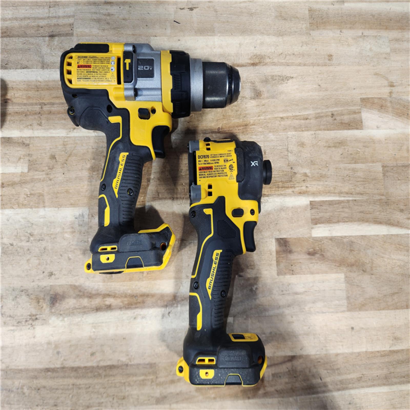 HOUSTON LOCATION - AS-IS DEWALT 2 TOOL COMBO