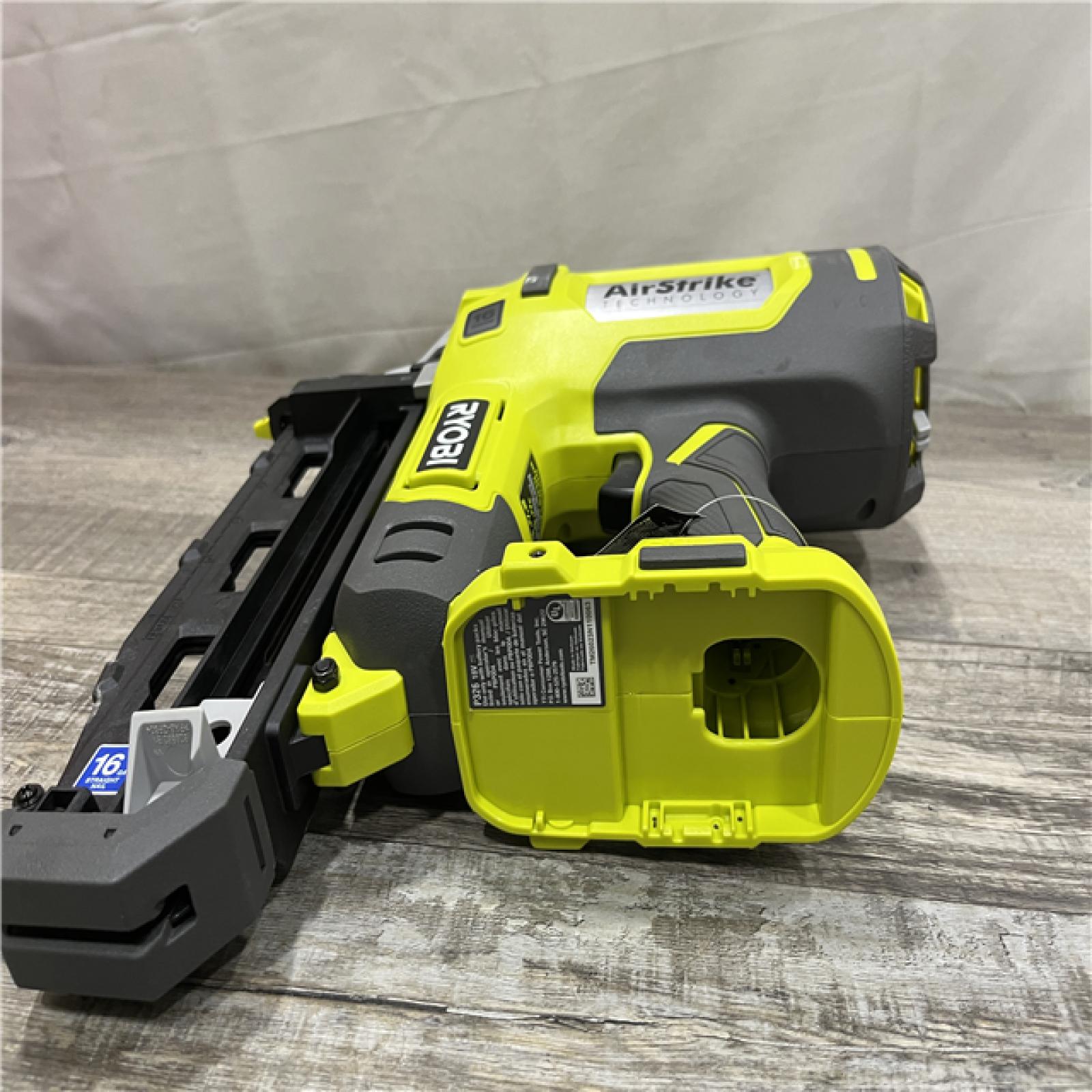 AS-IS RYOBI ONE+ 18V AirStrike 16-Gauge Cordless Finish Nailer (Tool Only)