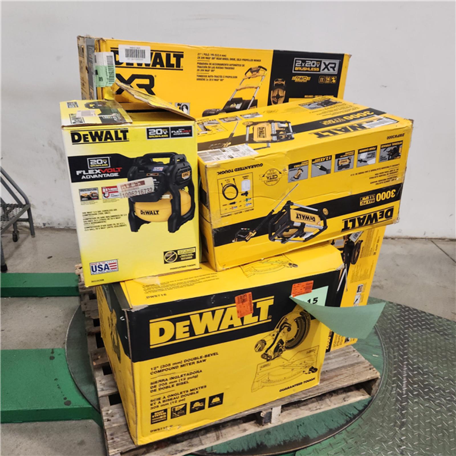 Dallas Location - As-Is DEWALT Tool Pallet