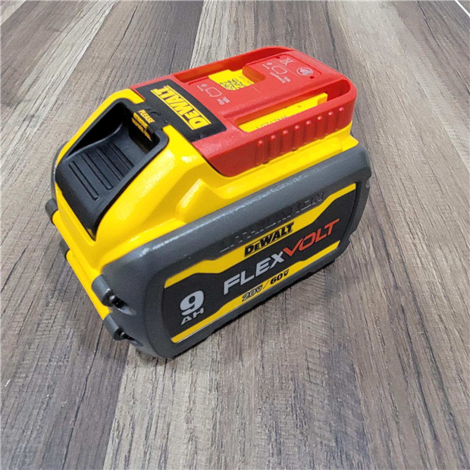 LIKE NEW! DEWALT FLEXVOLT 20-Volt /60-Volt MAX Lithium-Ion Battery Pack 9.0 Ah