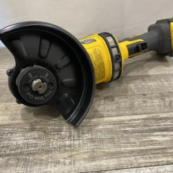 AS-IS DEWALT FLEXVOLT 60V MAX Cordless Brushless 4.5 in. to 6 in. Small Angle Grinder with Kickback Brake (Tool Only)
