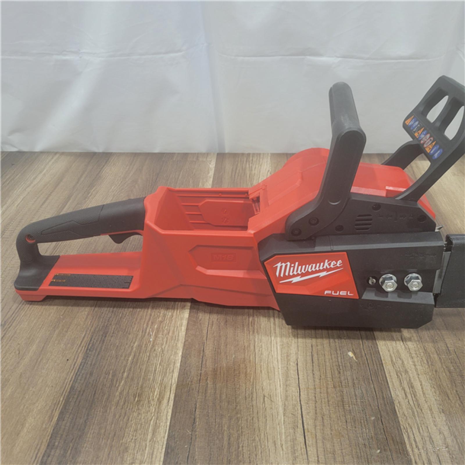 AS-IS Milwaukee M18 FUEL 16  18V Li-Ion Brushless Cordless Chainsaw Tool-Only 2727-20
