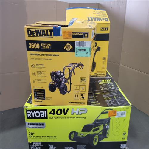CALIFORNIA AS-IS OUTDOOR POWER EQUIPMENT