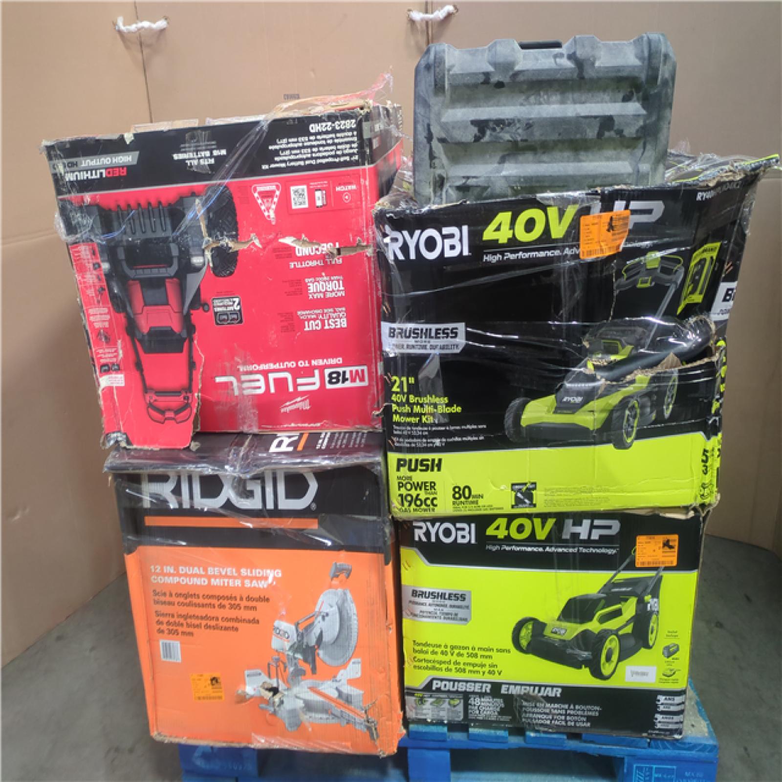 CALIFORNIA AS-IS TOOL PALLET