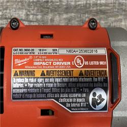 AS-IS Milwaukee 18V Lithium-Ion Brushless Cordless 1/4 in. Impact Driver Kit