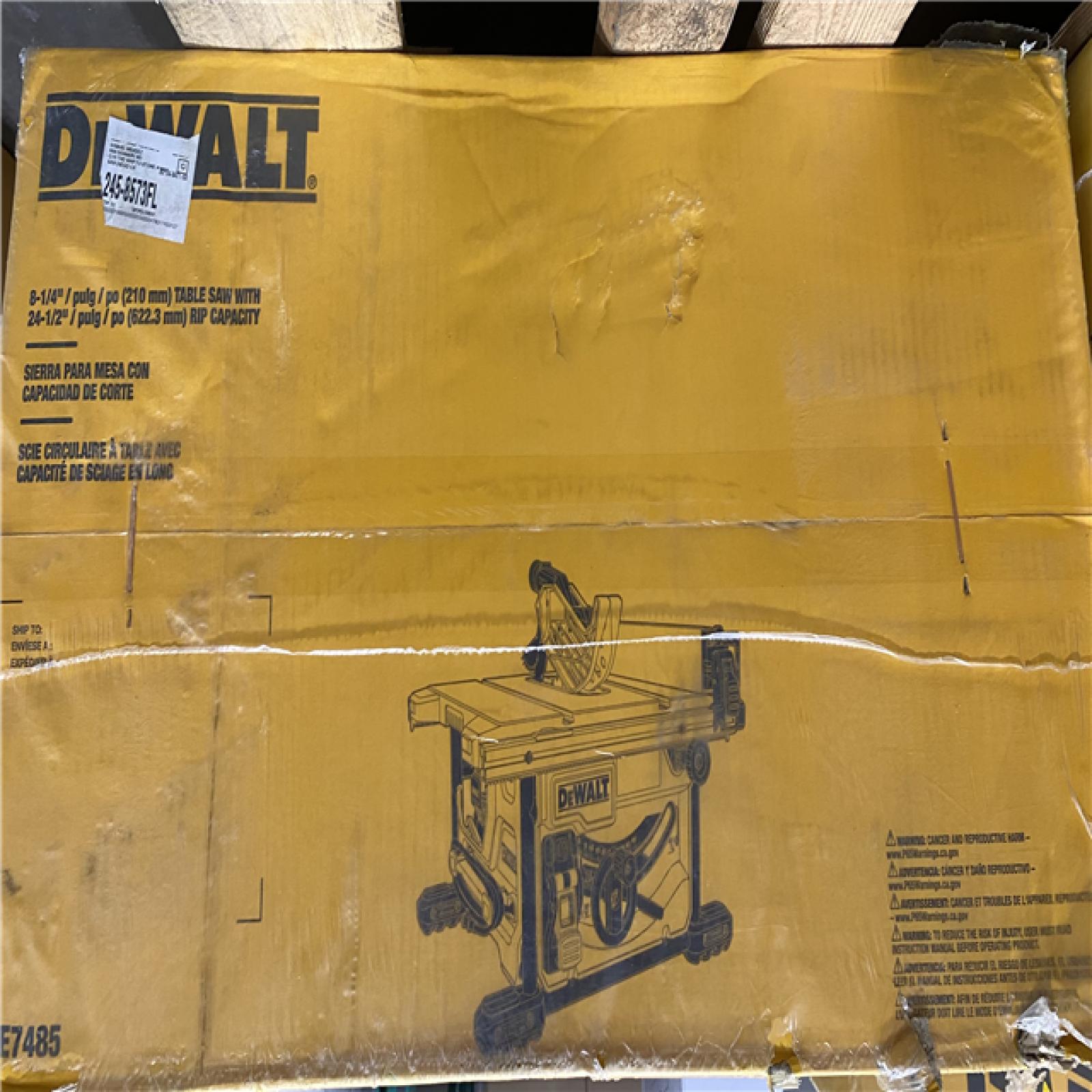 NEW- DeWalt 15 Amps Corded 8-1/4 in. Compact Table Saw