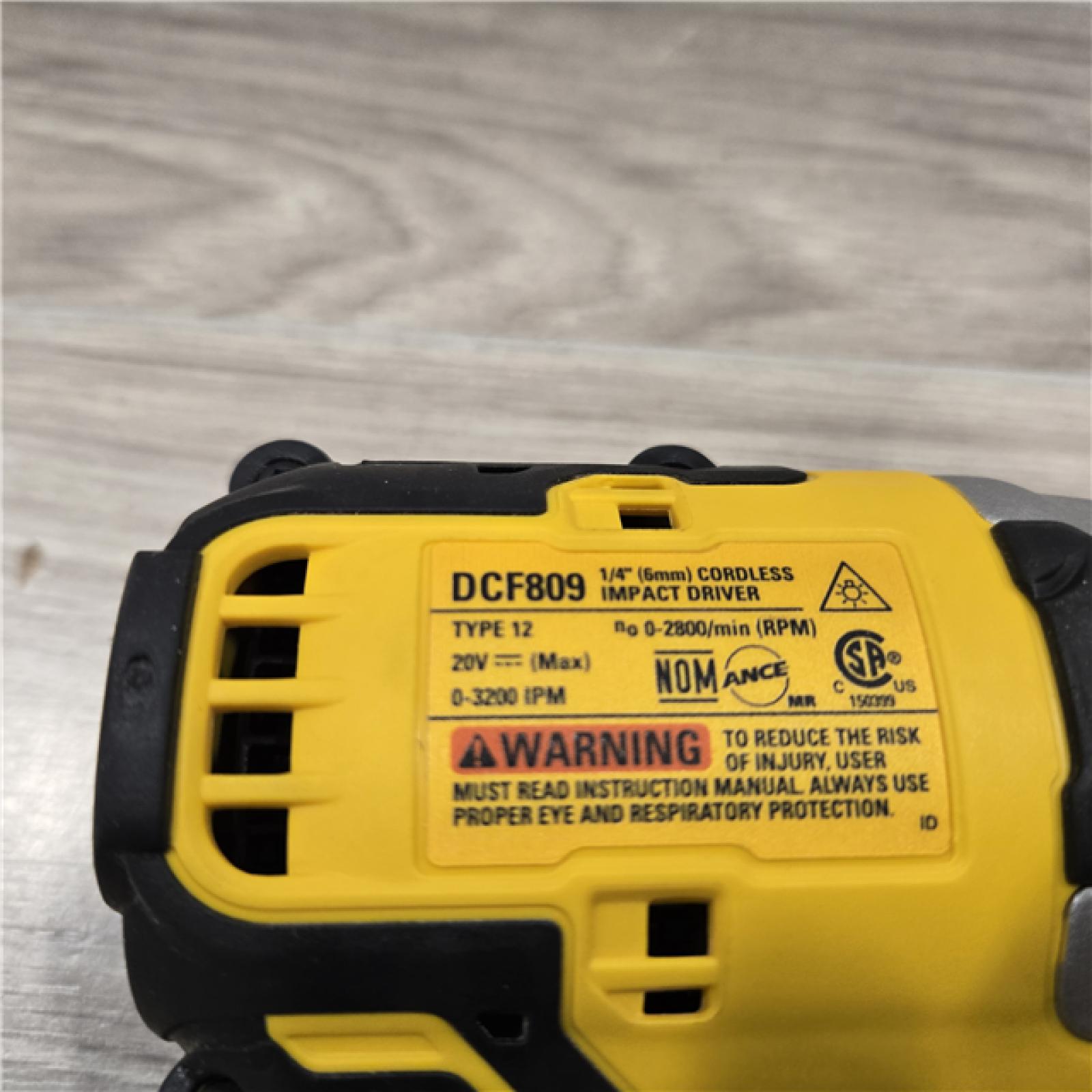AS-IS DeWALT ATOMIC 20V MAX Cordless Compact Impact Driver Kit