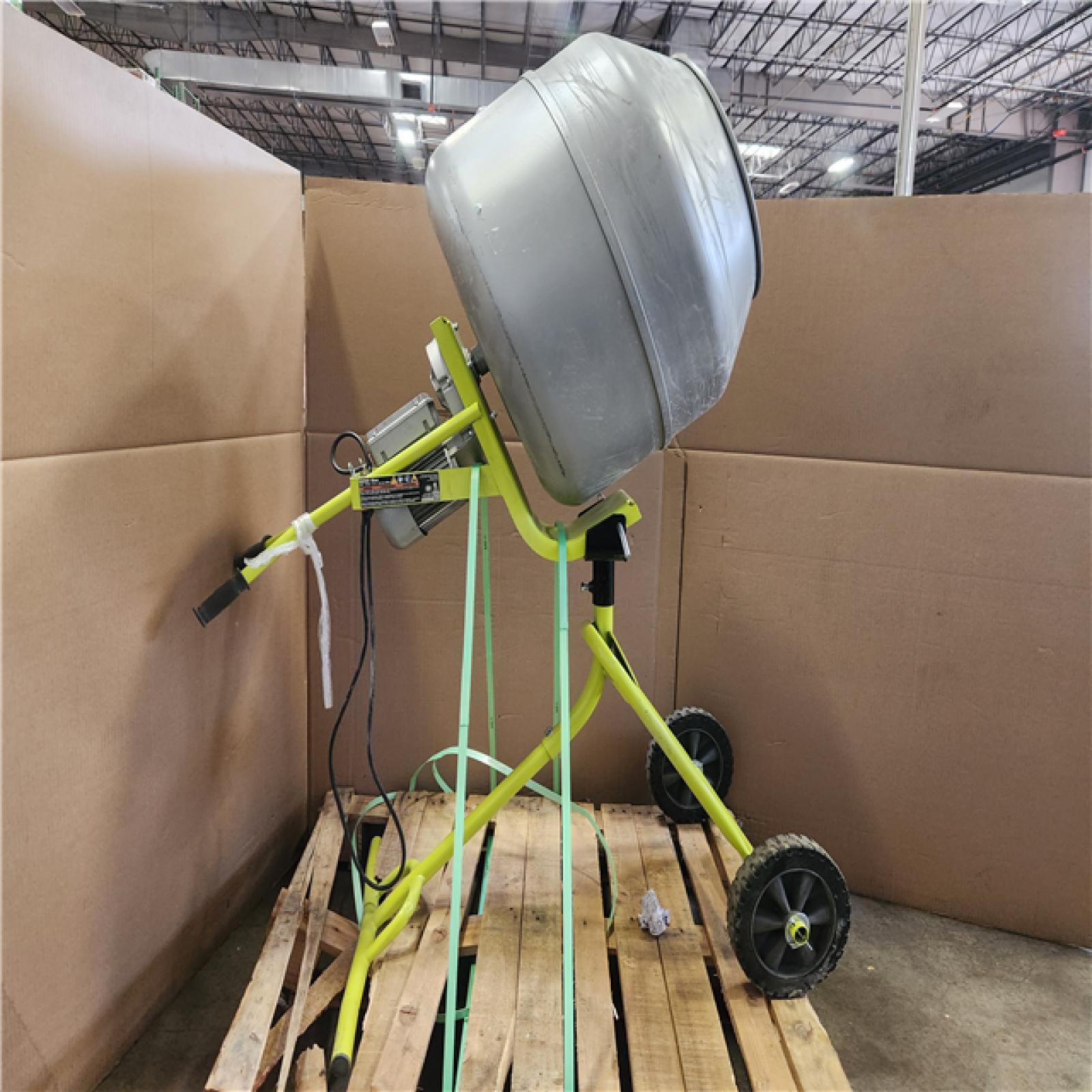 Phoenix RYOBI 5.0 cu. ft. Portable Corded Concrete Mixer with 270 lb. Capacity