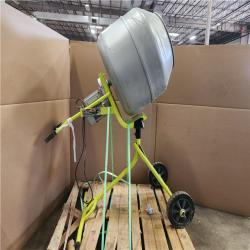 Phoenix RYOBI 5.0 cu. ft. Portable Corded Concrete Mixer with 270 lb. Capacity