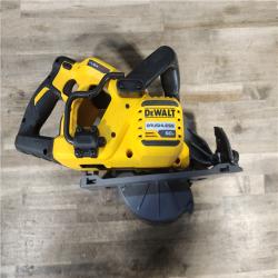 HOUSTON LOCATION - AS-IS DEWALT FLEXVOLT 60V MAX Cordless Brushless 7-1/4 in. Wormdrive Style Circular Saw (Tool Only)