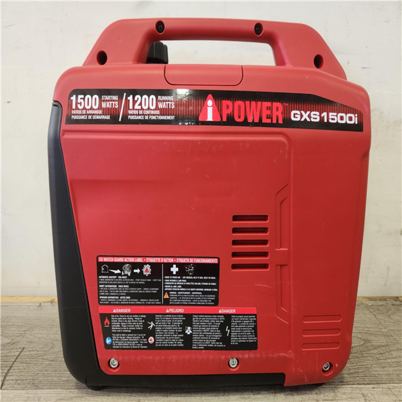 Phoenix NEW A-iPower 1500-Watt Recoil Start Gasoline Powered Ultra-Light Inverter Generator with 60cc OHV Engine and CO Sensor Shutdown