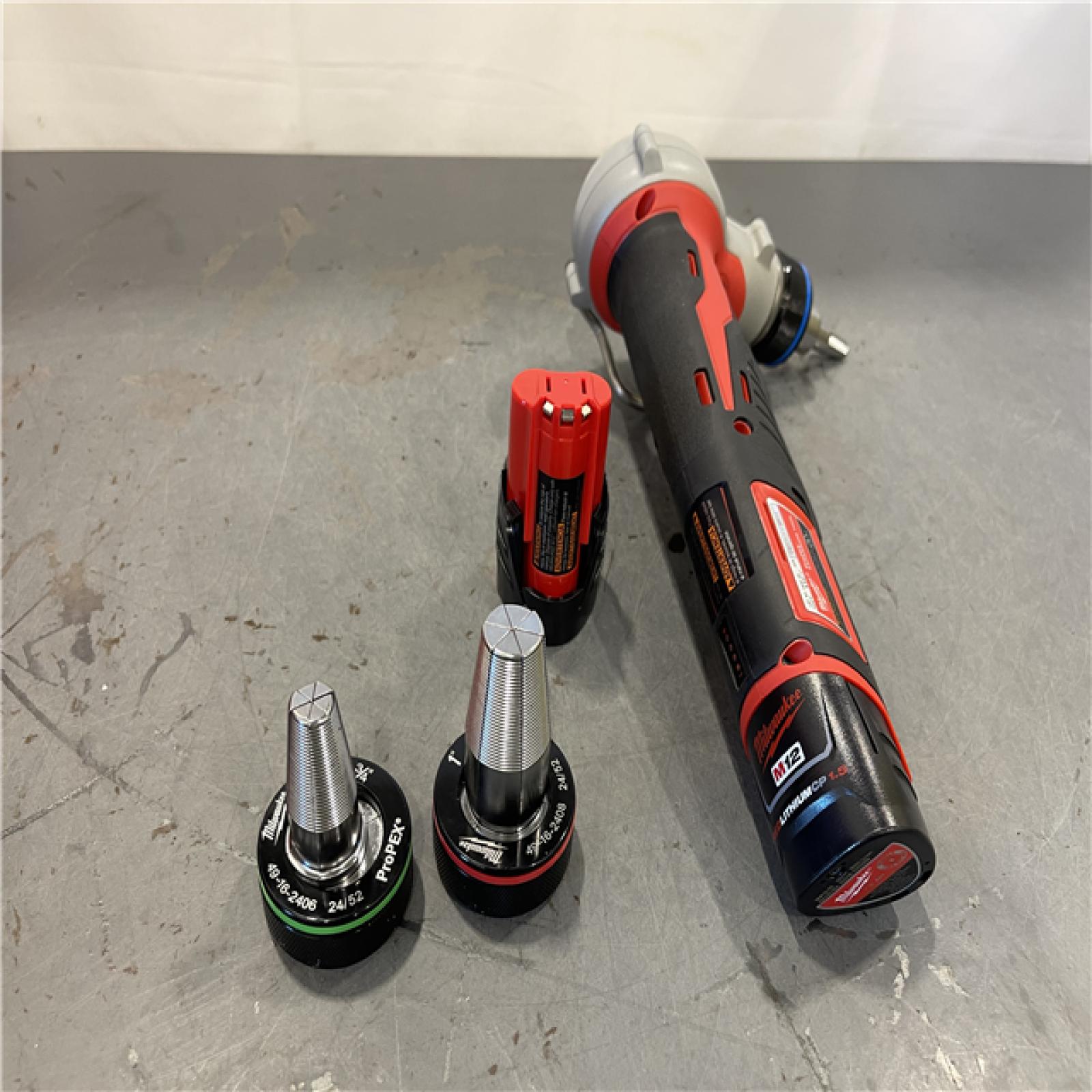 AS-IS - Milwaukee M12 12-Volt Lithium-Ion Cordless ProPEX Expansion Tool Kit